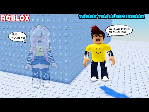 Now I'm trolling Gutti in this invisible troll tower! YEAAA! 🤭😂😂