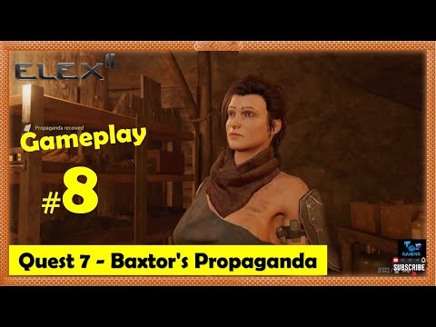 Elex 2 - Baxtor's Propaganda | Speak with Wulf, Night watch Wulf, Thieving for Skinny | Gameplay 8