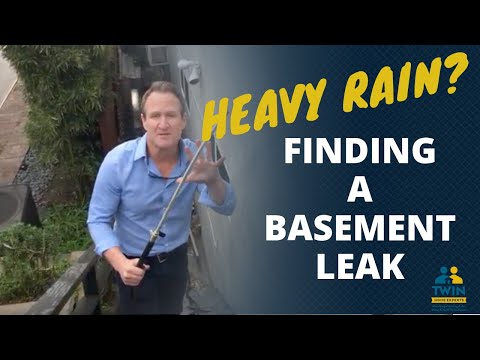 Rain Leak Detection | How  To Find A Water Leak In Your Basement After Heavy Rain