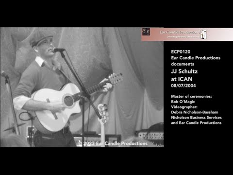 ECP0120 Ear Candle Productions Documents JJ Schultz at the ICAN Gallery, 080704