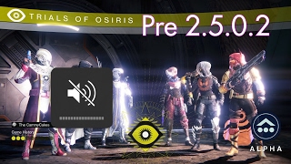 Trials of Osiris Pre-2.5.0.2 | Bladedancer's Last Hurrah | Unedited.. no mic