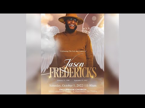Celebration Of Life For Jason Fredericks