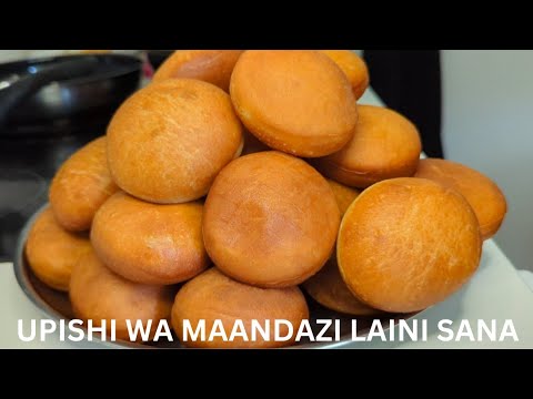 How to cook soft and delicious MAANDAZI easily (INSERTS IN SWAHILI)