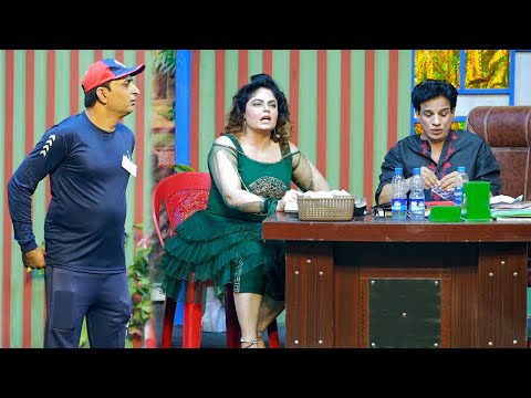 Amjad Rana | Shama Rana | Sarfarz Vicky | New Best Comedy | Punjabi Stage Drama Clip 2024