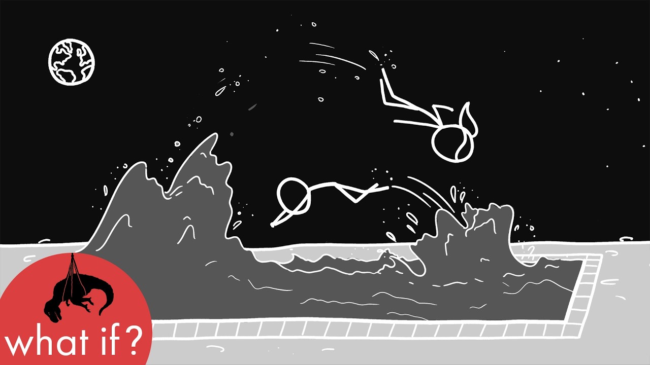 What if we put a pool on the moon?