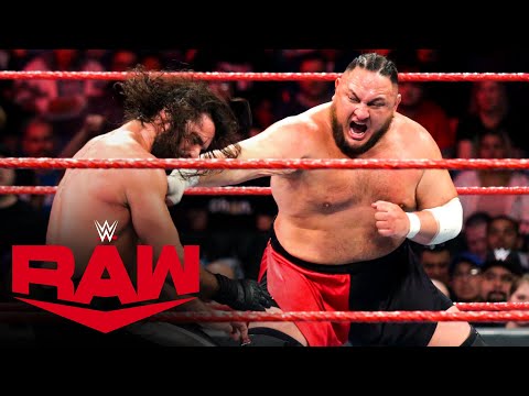 Kevin Owens, Samoa Joe & Viking Raiders vs. Seth Rollins, Murphy & AOP: Raw, Feb. 10, 2020