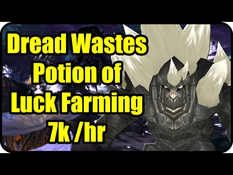 WoW Gold Farming Patch 6.2.4: Dread Wastes Gold Making - Potion of Luck Farming - WoD Gold Guide