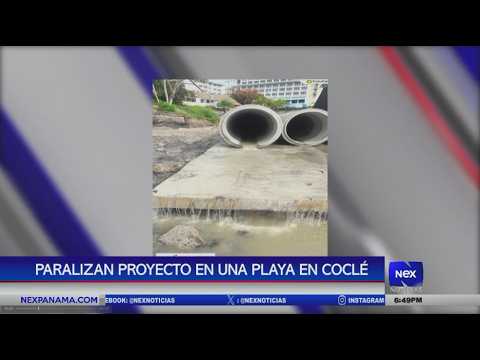 Miambiente paraliza proyecto en una playa en Coclé