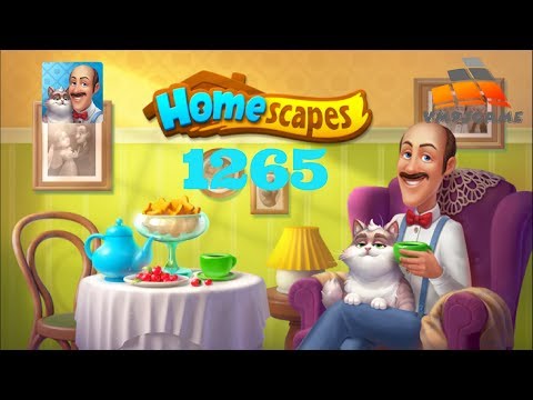 HOMESCAPES Gameplay - Level 1265 (iOS, Android)