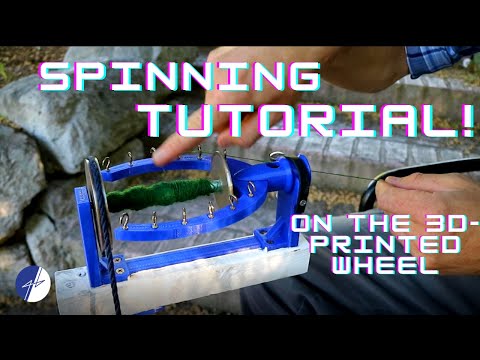 Spinning Wheel Tutorial! (for the Good and Basic Spinning Wheel Kit)