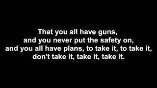 Guns for hands - Twenty one pilots (Lyrics!)