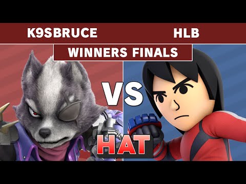 HAT 104 - TG | K9sBruce (Wolf) Vs. DCG | HLB (Mii Brawler) Winners Finals - Smash Ultimate