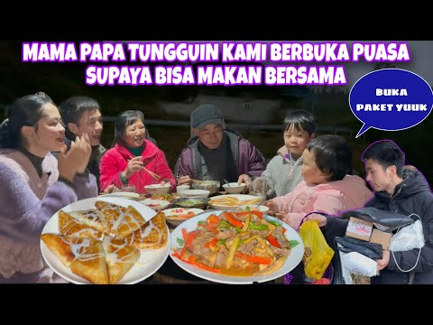 STOK JAGUNG TERNAK HABIS JADI HARUS KE CINONG BELI, LANJUT BERBUKA PUASA MAMA PAPA MENUNGGU KAMI 