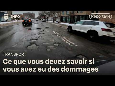 Potholes in Quebec: what are your options if you have suffered damage?