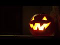 4K Jack O' Lantern on Halloween Night | Halloween "Yule Log"
