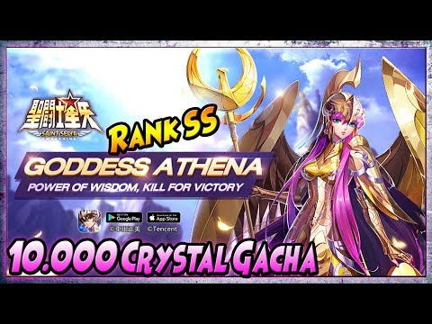 10.000 Crystal Gacha GODDESS ATHENA "Rank SS" - Saint Seiya: Awakening