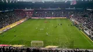 preview picture of video 'Borussia Mönchengladbach vs. Mainz 05: Choreo und Verabschiedung MAtS'