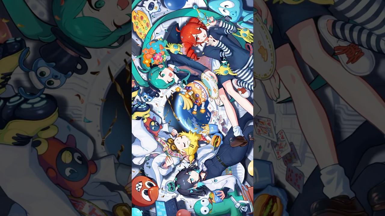 センス・オブ・ワンダー、描いてみた #イラストメイキング #描いてみた #ボカロ #初音ミク #重音テト