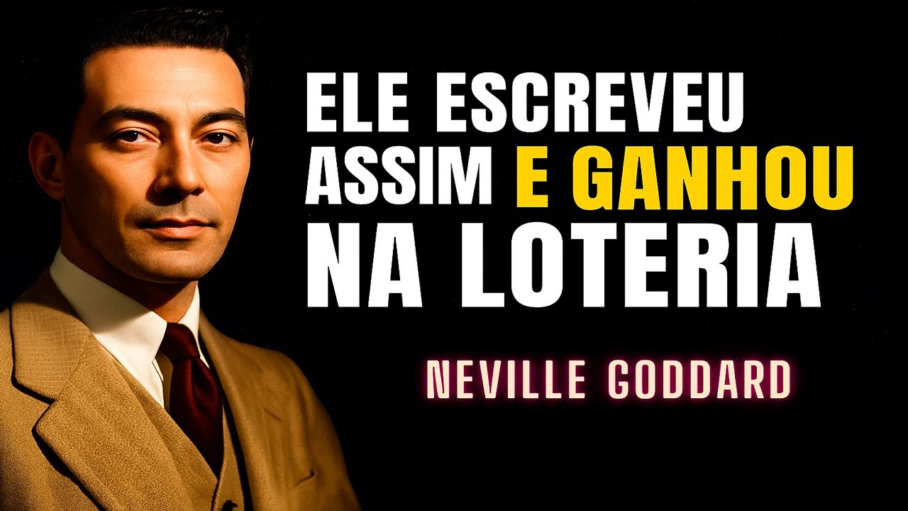 ELE ESCREVEU ASSIM E GANHOU NA LOTERIA — NEVILLE GODDARD