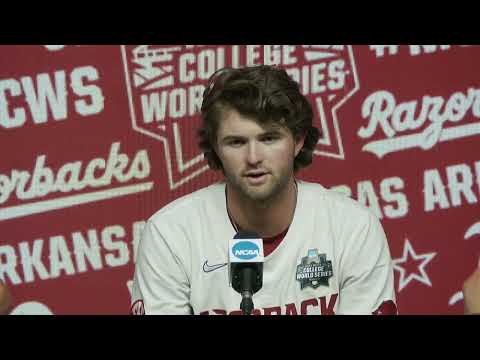 Arkansas Game 8 Postgame Press Conference - 2022 NCAA CWS