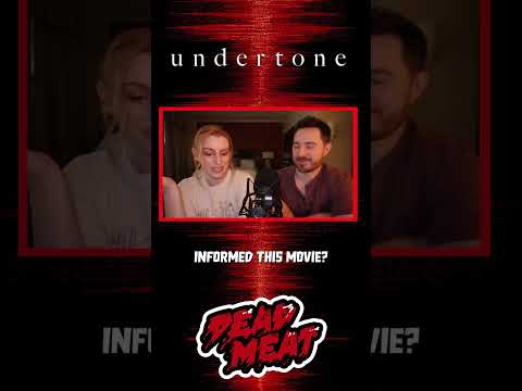 We got to interview the writer/director of Undertone!