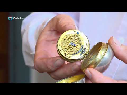 reportage van TV Mechelen over horlogeriemuseum in  2012