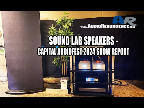 The HUGE Sound of Sound Lab Speakers with Linear Tube Audio at Capital Audiofest 2024