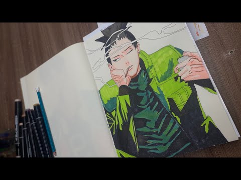 How to draw Shikamaru from Naruto|Easy drawing ideas|Easy drawing with ...
