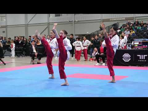 2024 U.S. TKD Final Championships - Cadet Female Team DSCF4583