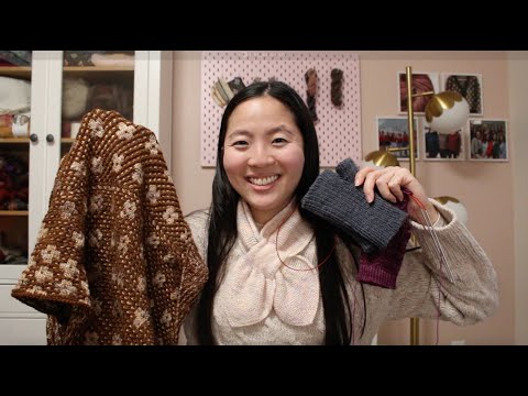 arieknits Ep. 138 - FOUR Finished Objects and New Cast Ons!