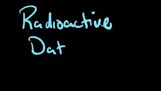 Radioactive Dating with Phet