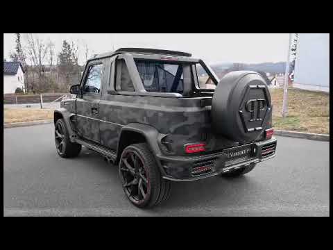 2020 Mercedes AMG G 63 Star Trooper Pickup Limited Edition G Wagon by Mansory and Philipp Plein