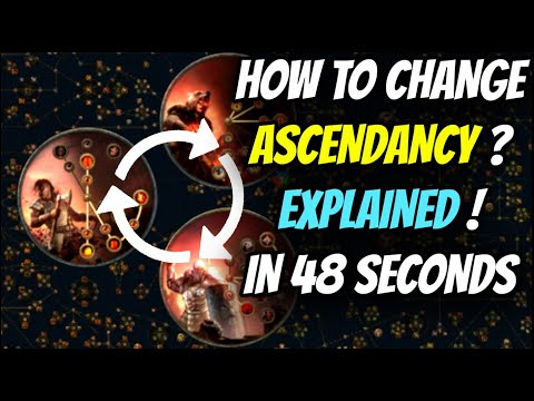 How to Change Ascendancy Explained in 48 seconds | Touches Grass | Path of Exile | #pathofexile