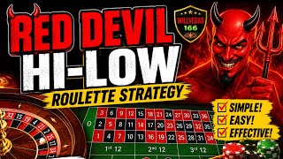Red Devil Hi-Low Roulette Strategy — Full Breakdown & Transc