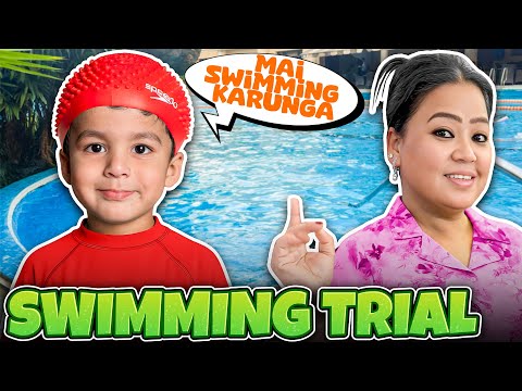 Golle Ne Apne Swimming Trial Pe Dhamaal Kar Di 🏊🏻‍♂️ | Bharti Singh | Harssh Limbachiyaa | Golla