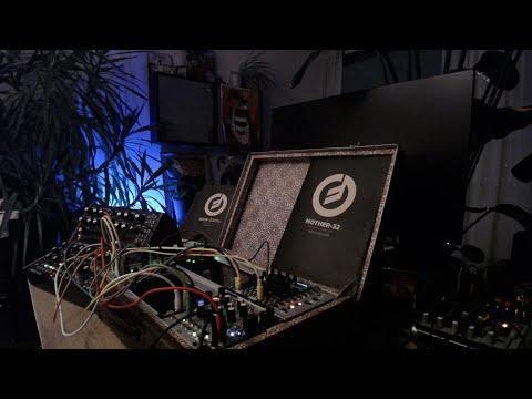 Stardust, exploring Pamela's NEW workout with a Moog Mother 32 & Dfam