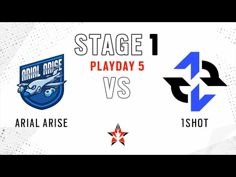 Arial Arise vs 1Shot // NA Challenger League - Stage 1 - Playday 5