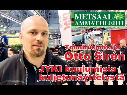 JYKI kuulumisia kuljetusnäyttelyssä