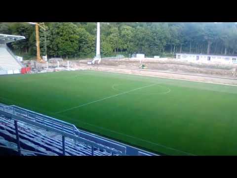 In Erzgebirge Aue Station war gestern