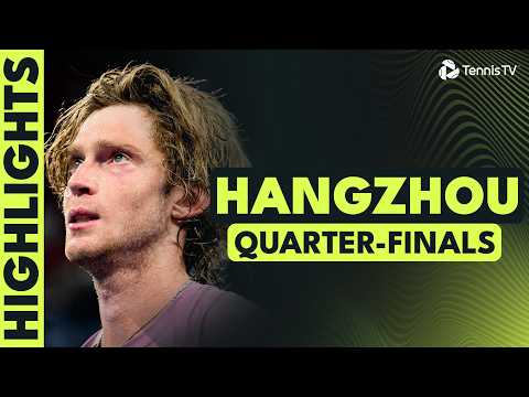 Rublev, Medvedev & Bu Feature in Quarter-Finals 👀 | Hangzhou 2026 Highlights