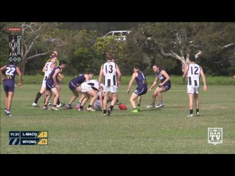 BDAFL Round 3   Lake Macquarie vs Wyong Lakes - Black Diamond Plate