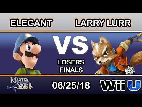 Master Sword Monday - MSF | Larry Lurr (Fox) Vs US | Elegant (Luigi) Losers Finals - Smash 4
