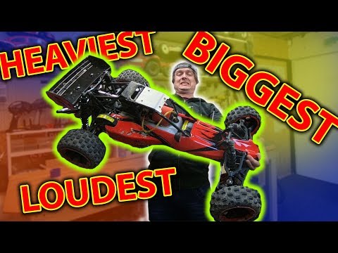 Dirt Cheap MASSIVE Petrol RC Car ***RIP HEADPHONE USERS*** Rovan 29cc Baja