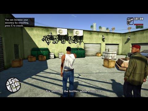 GTA San Andreas Ultra Graphics Gameplay PART 6 "Nines and AK's" Mission