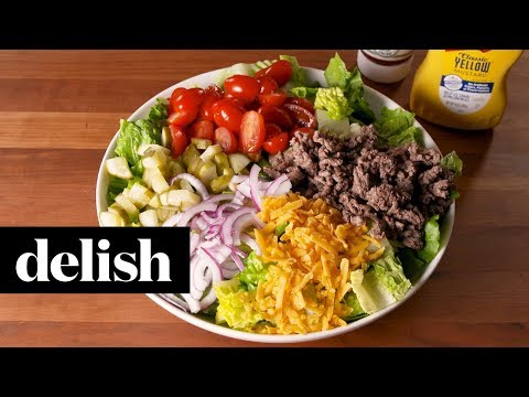 Big Mac Cheeseburger Salad | Delish