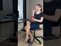 Wearing Pantyhose While Eating Marzipan Chocolate At The Office KittyAstrakan