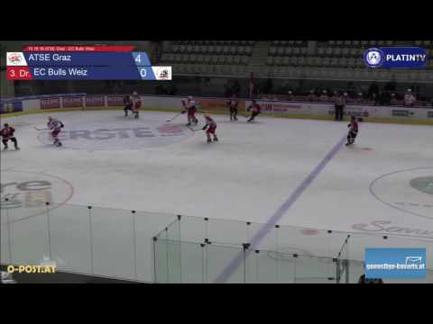 15.10.16 ATSE Graz - EC Bulls Weiz - 4:1  (3. Dr. / 26:58) am 15.10.2016 22:04
