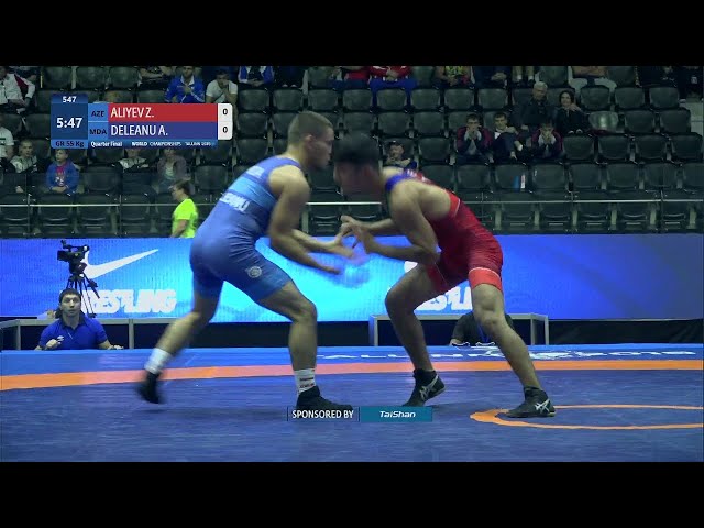 146 | 547 | Juniors GR 55kg | 1/4 Final | ALIYEV Zaur Eyvaz (AZE) | DELEANU Artiom (MDA)