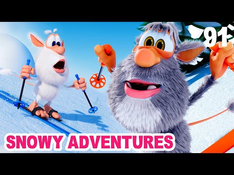 Booba | Snowy Adventure | Episode #91 | Booba - all episodes in a row