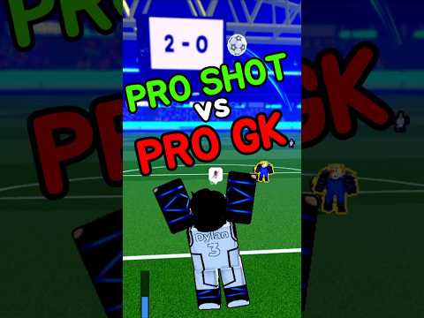 PRO SHOT Vs PRO GK! ROBLOX Blue Lock: Rivals